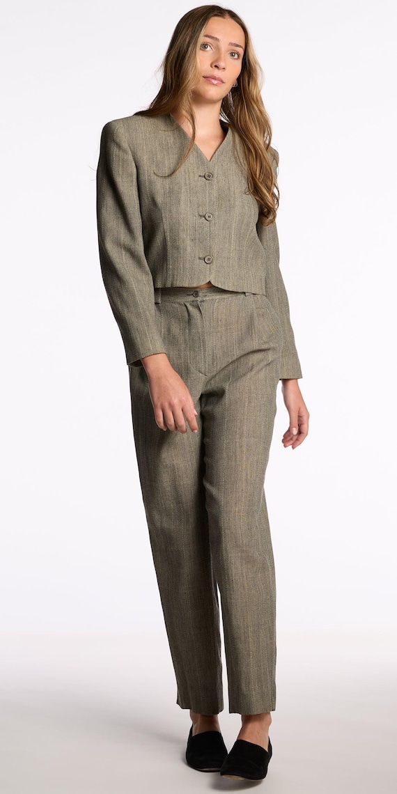 スーツ 90s Giorgio Armani Wool Setup Suits XL 90s Giorgio Armani Wool Setup Suits XL Giorgio Armani 1990s Gray
