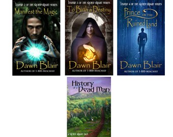 Sacred Knight Continuation 7 Book Bundle (Legends 2-6 + History of a Dead Man + The Unicorn and the Secret)