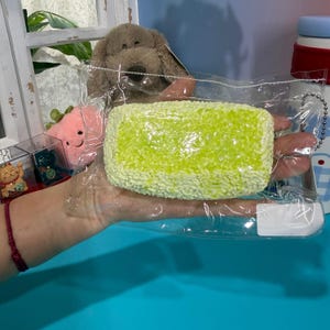 Green Grape Shaved Ice Handmade Taba Squishy Toy – Slow Rising
