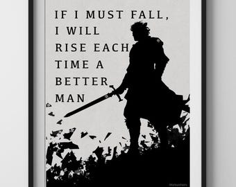Dalinar Kholin Quote Poster: Stormlight Archives Wall Art (Digital Download)