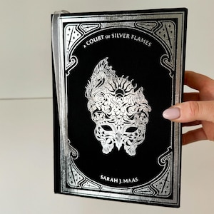 A Court of Silver Flames Special Edition Book - ACOSF Custom Book Binding - Bookish Gifts - Romantasy Custom Book - ACOTAR Series