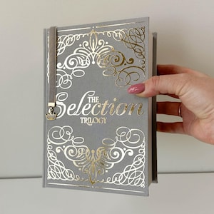 The Selection Trilogy Signature Edition Rebound Book - Custom Rebinding with Clothbound Cover & Foil Detailing