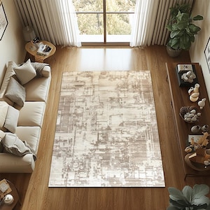 Simple Design Rug, Modern Rug, Living Room Rug, Rugs for Living Room, Area Rug, Washable Rug, Modern Rugs, Minimalist Rug