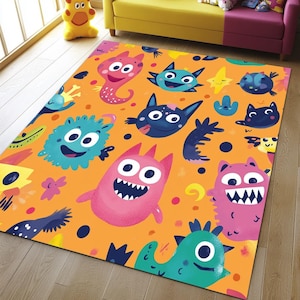 Kids Room Rug, Rug for Kids Room, Area Rug, Colorful Rug, Washable Rug, Kids Room Rug, Nursery Room, Nursery Rug, Play Mat, Baby Play Mat