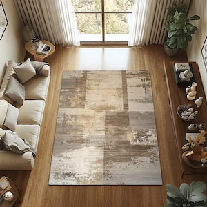 Simple Design Rug, Modern Rug, Living Room Rug, Rugs for Living Room, Area Rug, Washable Rug, Modern Rugs, Minimalist Rug