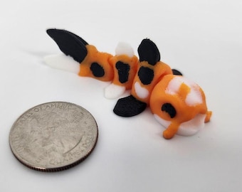 3D-geprinte mini-koivissen (geen sleutelhanger)
