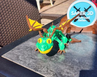 3D-geprint How to Train Your Dragon Terrible Terror