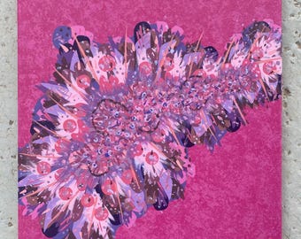 The Thorns — Original Abstract Painting, Large Handmade Artwork on Canvas, One of a Kind Acrylic Painting