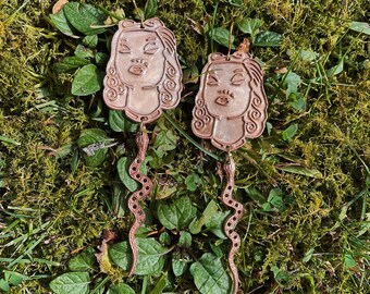 Copper Lady Earrings