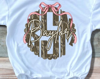 Camo custom monogram png, personalized camo monogram