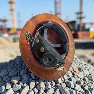 Leather Hard Hat Band image 2