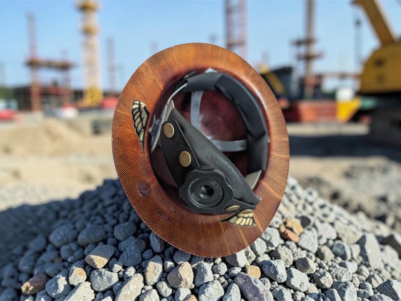 Leather Hard Hat Band image 2