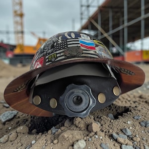 Leather Hard Hat Band image 1
