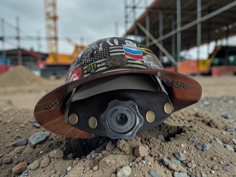 Leather Hard Hat Band image 1