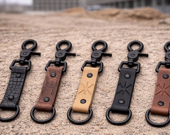 Leather Keychain