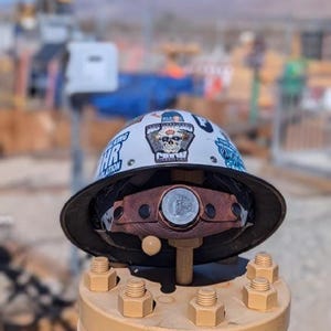 Leather Hard Hat Band image 4