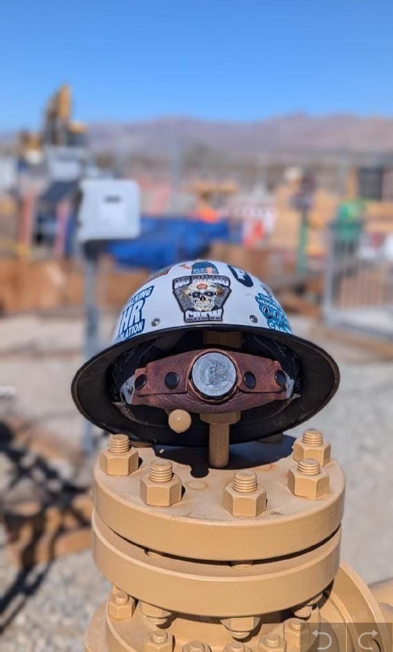 Leather Hard Hat Band image 4