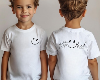 Kitakind t-shirt, children's t-shirt, shirt, kindergarten child 2025, personalized children's t-shirt, gift for daycare child, settling-in gift