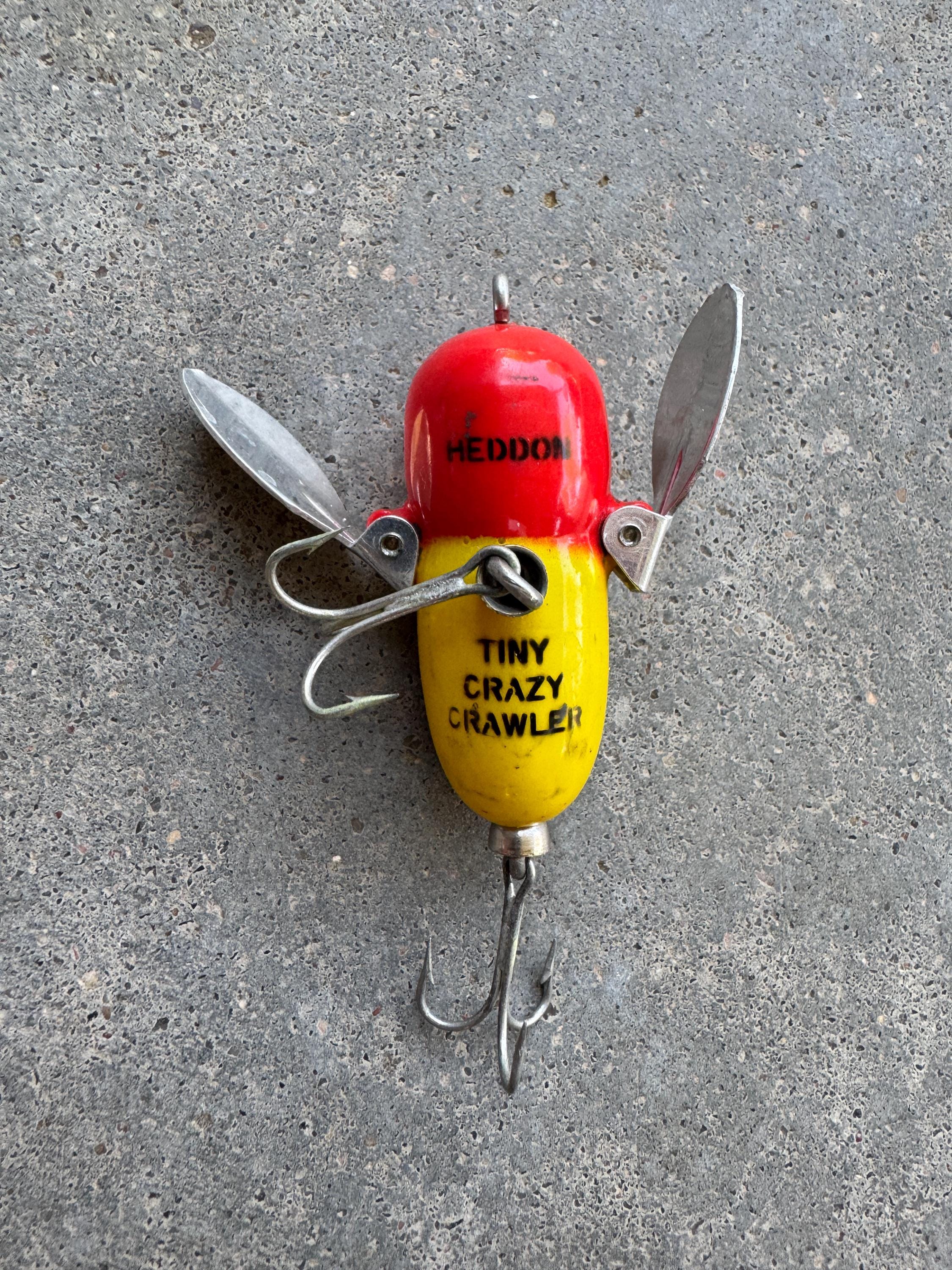 Heddon Crazy Crawler - Etsy Heddon Crazy Crawler - Etsy
