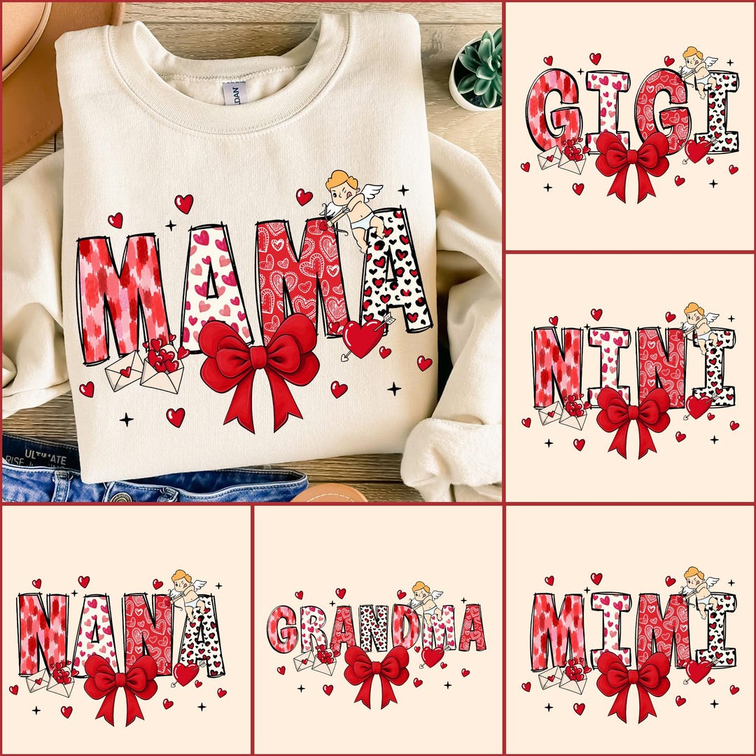 Valentine Mama Coquette Png, Valentine Heart Png, Mama Valentine Png ...