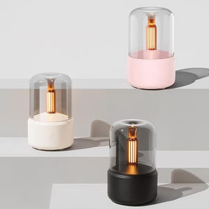 Harmonie de parfum : diffuseur d'arômes aux chandelles d'inspiration japonaise pour l'atmosphère et la santé - Diffuseur d'huiles essentielles