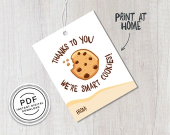 Teacher Appreciation Gift Tags - Back to School - Teacher Gift ...