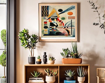 Wassily Kandinsky, "Swinging 1925"