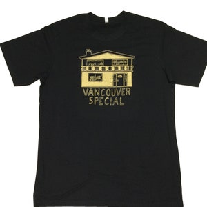 TERUG OP VOORRAAD Vancouver Special Graphic T-shirt in goud