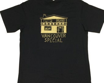 BACK IN STOCK Vancouver Special Graphic Tshirt in Gold