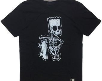 Bare Bones Bart Tee by Will Blood