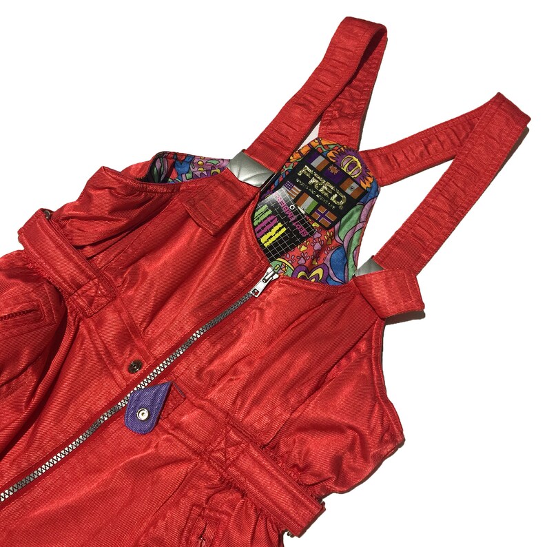Fred Red Ski Pants