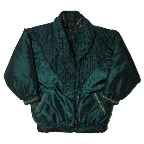 Jr + Co Satin Green Jacket