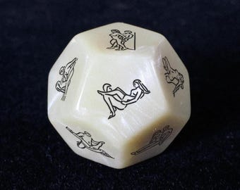 Date Night Dice Game, Valentines Anniversary Gift With Custom Bag