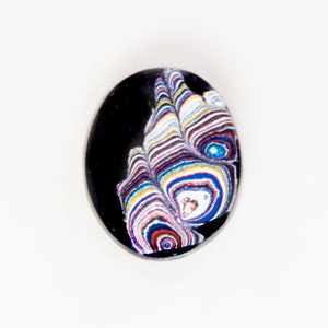 Fordite Cabochon, Fordite Cab, Polished Fordite, Gemstone, Jewelry Making, Wire Wrapping, Jewelry Supply, Corvette Fordite, Chevy Fordite