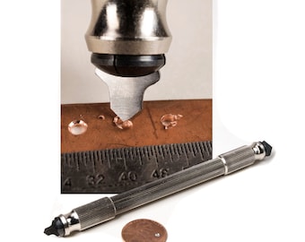 Jewelers Deburring Tool Quickly Cleans Up Small Holes In Metal