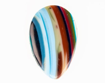 Genuine La Jolla Surfite Cabochon from California, Recycled eco-friendly Surfstone for jewelry makers
