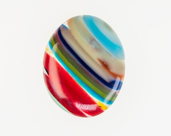 Genuine La Jolla Surfite Cabochon from California, Recycled eco-friendly Surfstone for jewelry makers