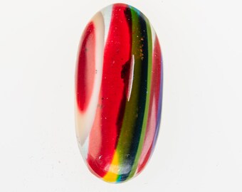 Genuine Malibu Surfite Cabochon from California, Recycled eco-friendly Surfstone for jewelry makers