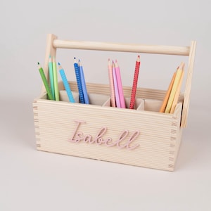 Pot à crayons personnalisé, porte-crayons arc-en-ciel et licorne, cadeau de Noël pour fille, rentrée scolaire, décoration  chambre d’enfant