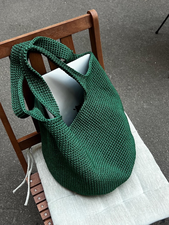 DIY Crochet Tote Bag Pattern: Beginner-Friendly Tutorial (English, German, Spanish PDF)