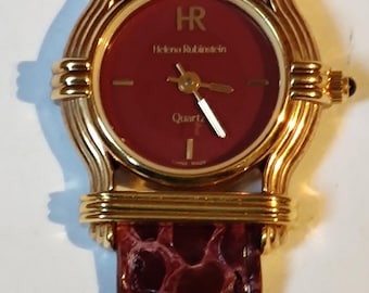 Helena Rubinstein - women&#39;s vintage quartz watch - gold-plated