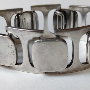 Bent Knudsen silver designer bracelet model 77 - Denmark