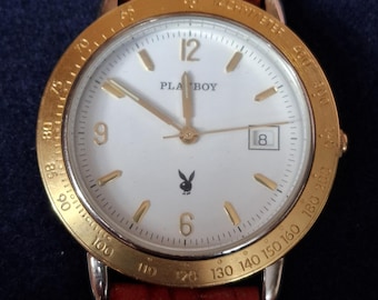 Vintage Playboy quartz watch - Tachymeter