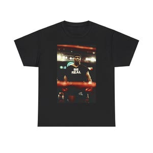 "Mike Tyson Kultiges ""BE REAL"" Box-T-Shirt."