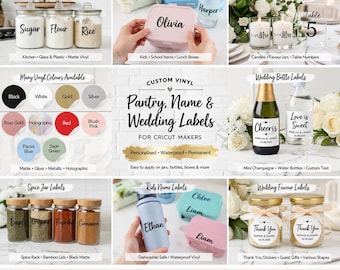 Gepersonaliseerde vinyllabels