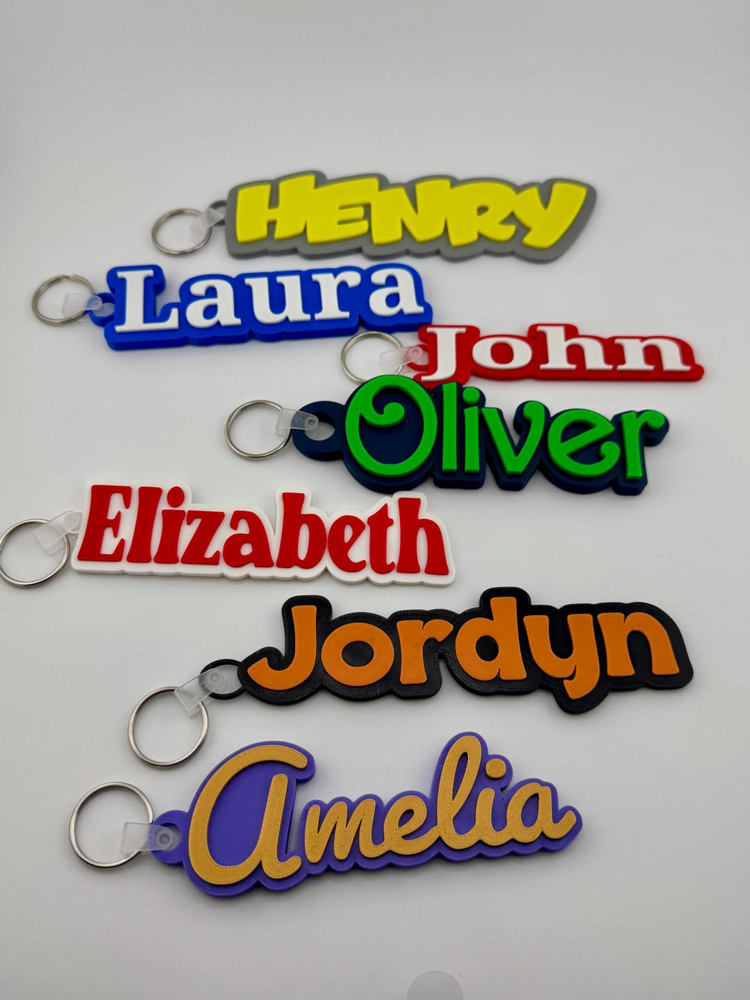 Personalized Name Tag for Backpacks, Bottles, Keychains, and Custom ...