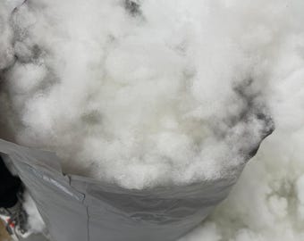 Premium Polyester Fiber Fill – Pillow, Cushion, Bean Bag Stuffing