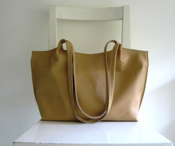 Light tan tote bag sale