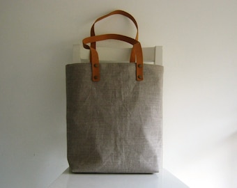 Natural Linen Tote /Shoulder Bag /Shopper