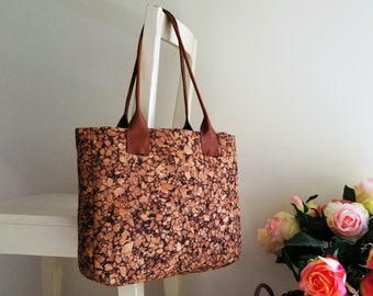 Genuine Cork Shoulder Bag